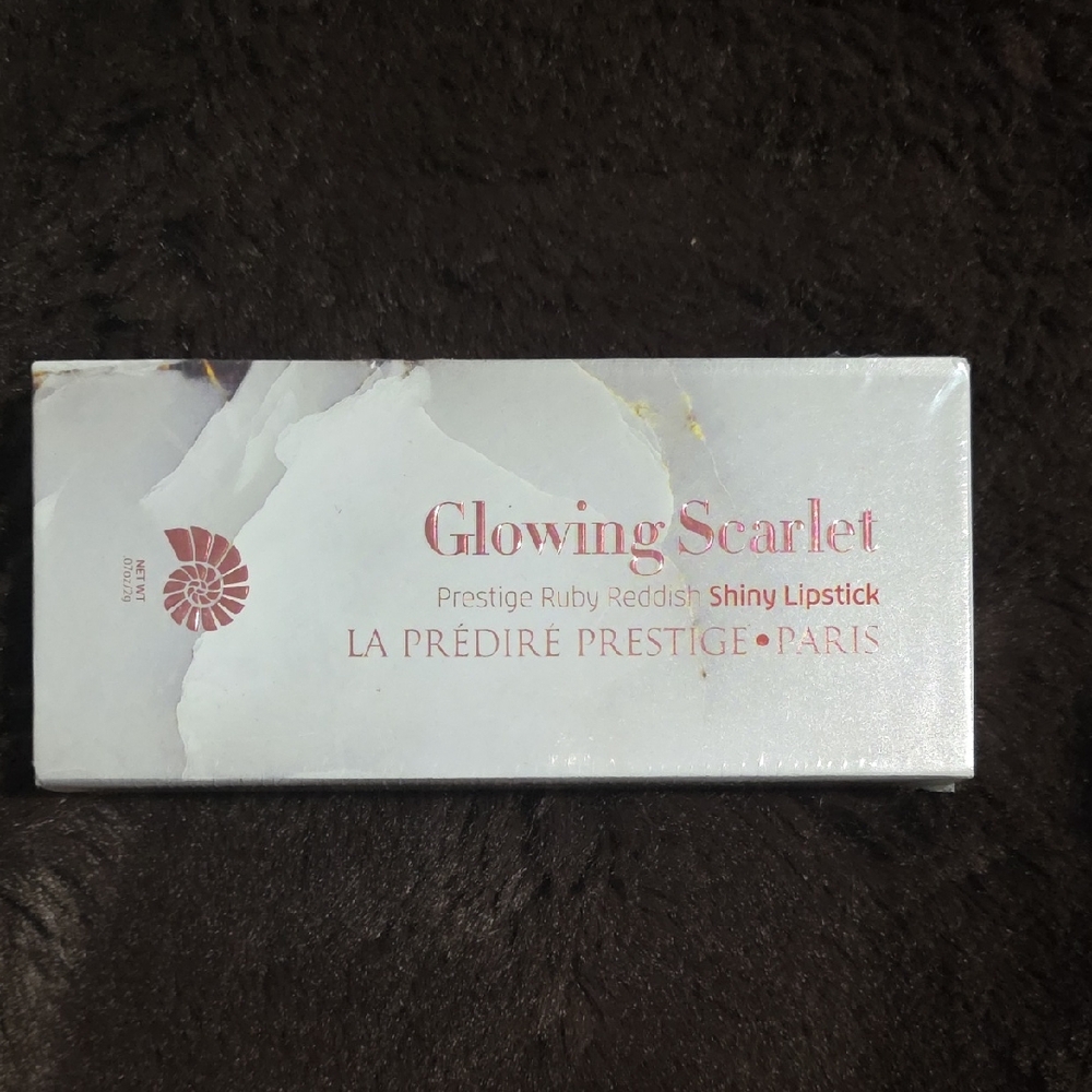 Glowing Scarlet Lipstick